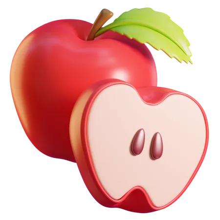 Apple  3D Icon