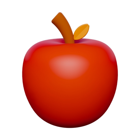 Apple  3D Icon