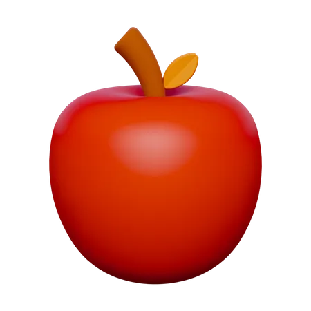 Apple  3D Icon