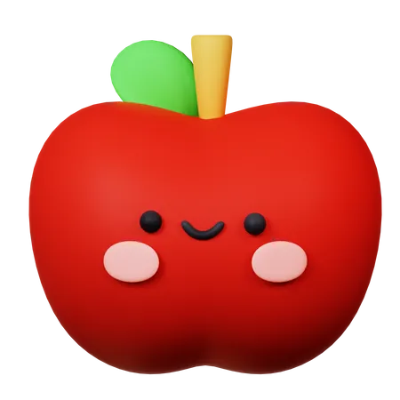 Apple  3D Icon