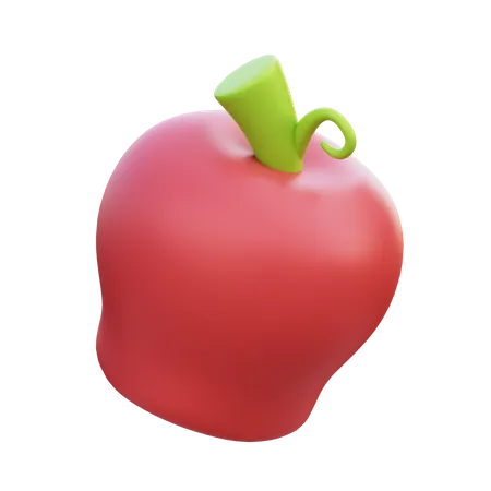 Apple  3D Icon