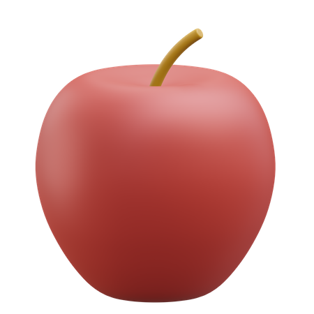 Apple  3D Icon