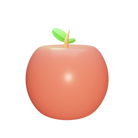 Apple  3D Icon