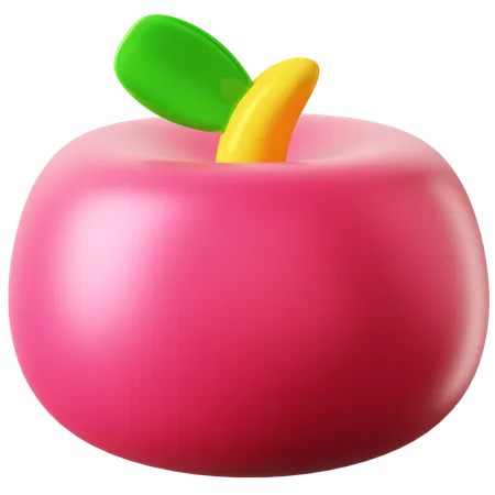 Apple  3D Icon