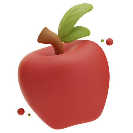 Apple  3D Icon