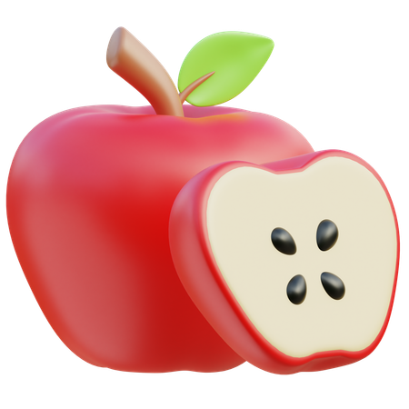 Apple  3D Icon