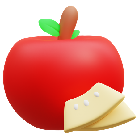 Apple  3D Icon