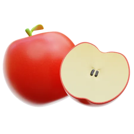 Apple  3D Icon