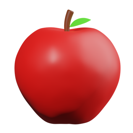 Apple  3D Icon