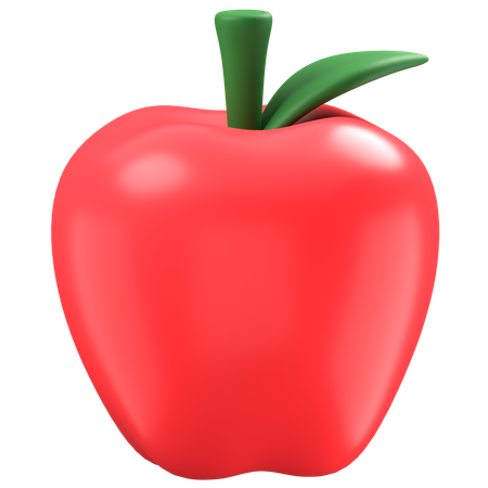 Apple  3D Icon