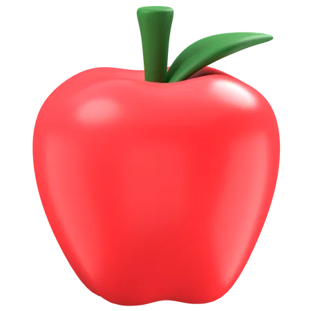 Apple  3D Icon