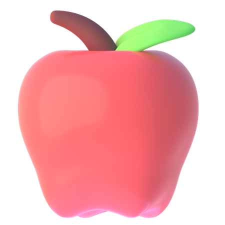 Apple  3D Icon