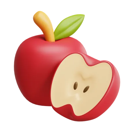 Apple  3D Icon