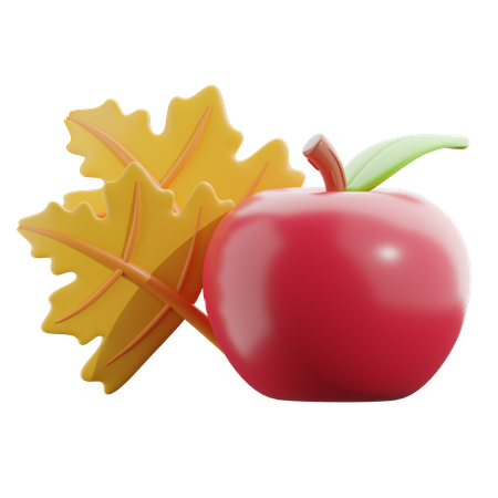 Apple  3D Icon