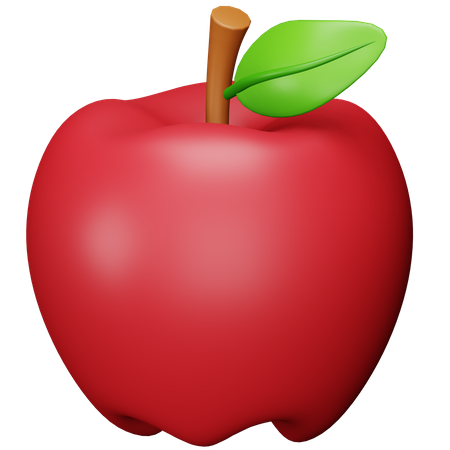 Apple  3D Icon