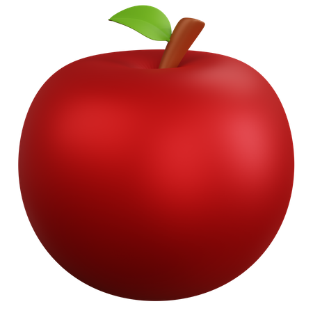 Apple  3D Icon