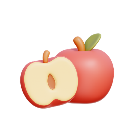 Apple  3D Icon