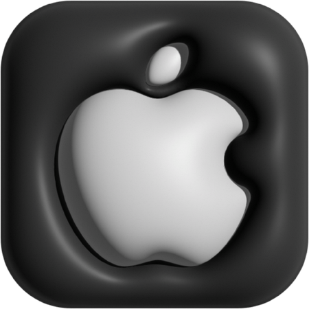 Apple  3D Icon