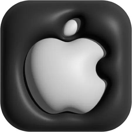 Apple  3D Icon