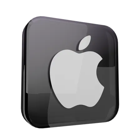 Apple  3D Icon