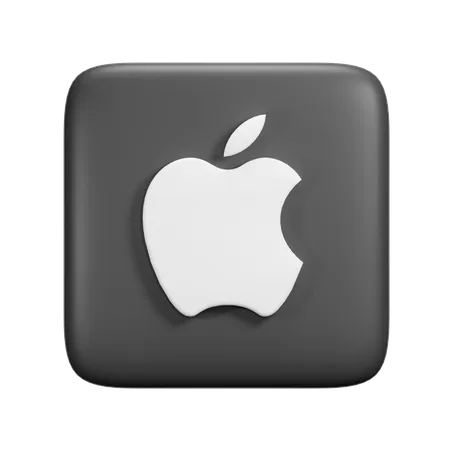 Apple  3D Icon