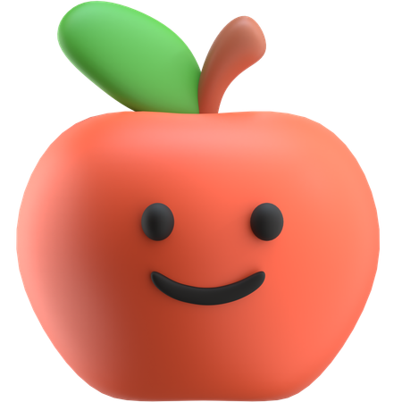 Apple  3D Icon