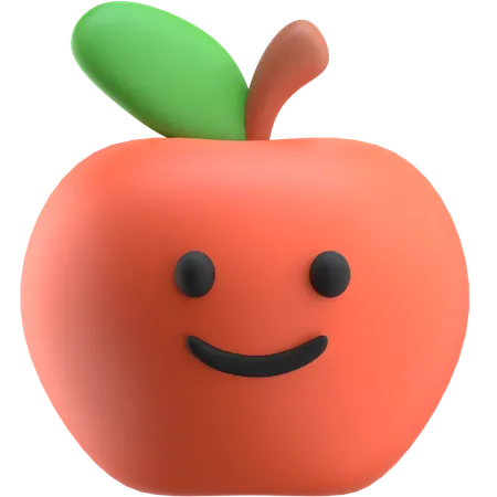 Apple  3D Icon