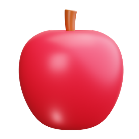 Apple  3D Icon