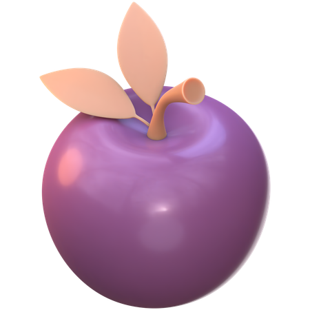 Apple  3D Icon