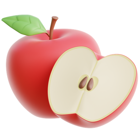 Apple  3D Icon