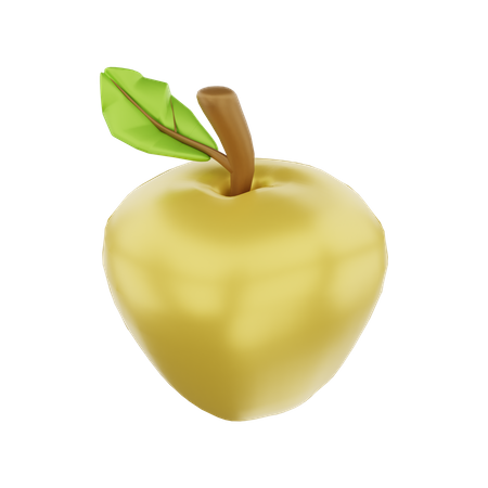 Apple  3D Icon