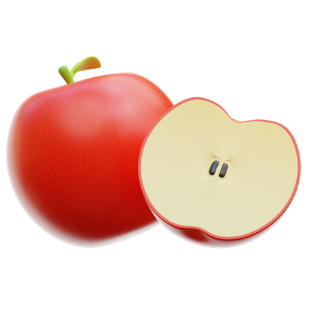 Apple  3D Icon