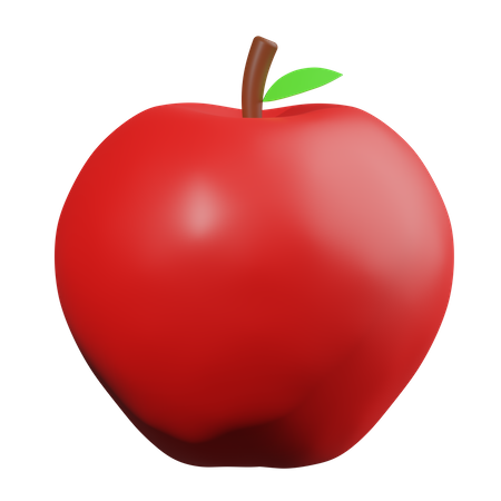 Apple  3D Icon