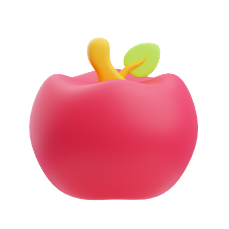 Apple  3D Icon