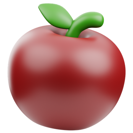 Apple 3D Icon