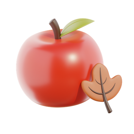 Apple 3D Icon