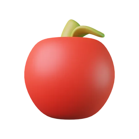 Apple  3D Illustration