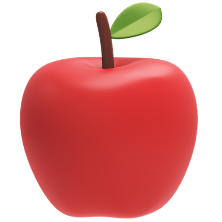 Apple  3D Illustration