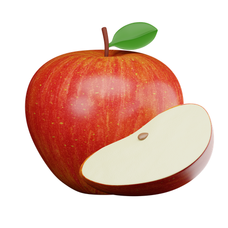 Apple  3D Illustration