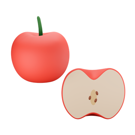 Apple  3D Illustration