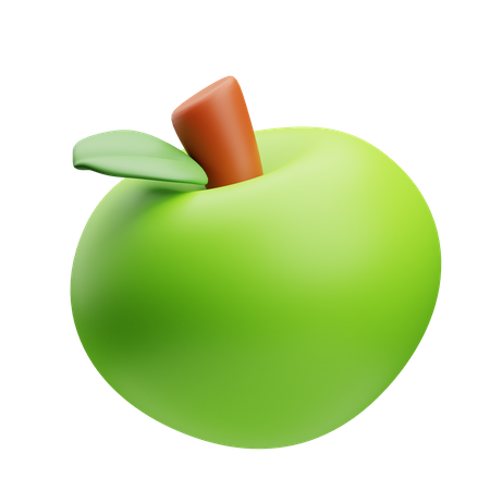 Apple  3D Illustration