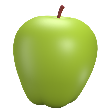 Apple  3D Illustration