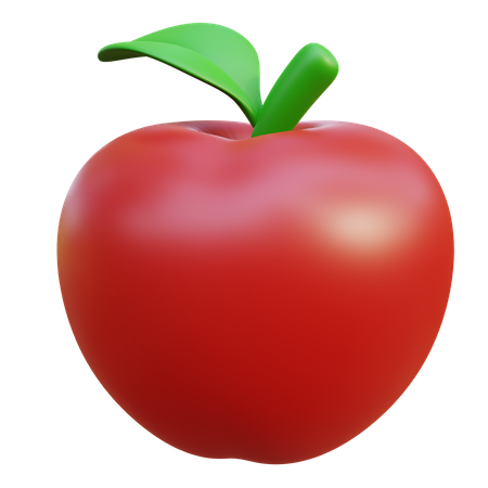 Apple 3D Icon