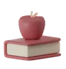 Apple And Book