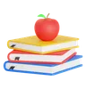 Apple And Book
