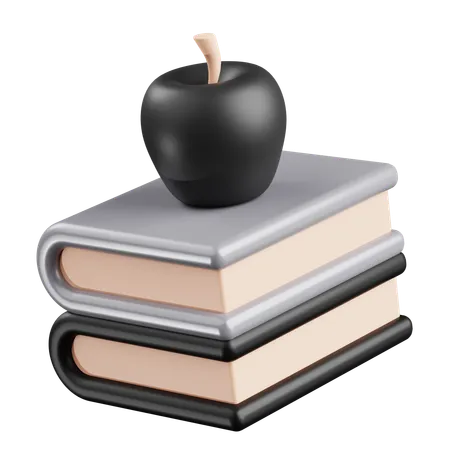 Apple Book  3D Icon