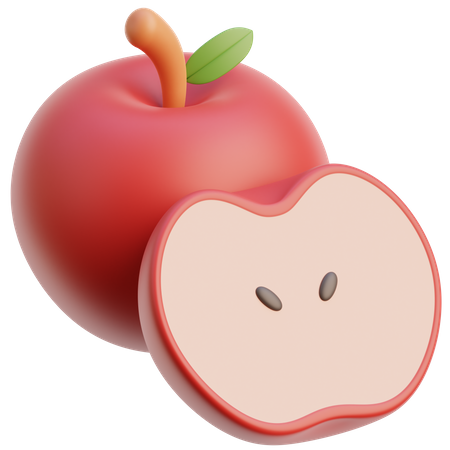 Apple Fruit  3D Icon