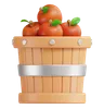 Apple Fruits Bucket