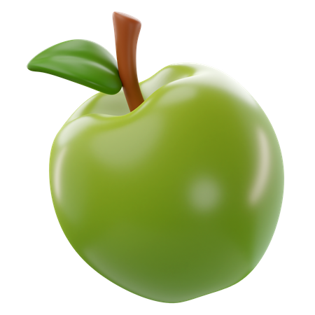 Apple Green  3D Icon