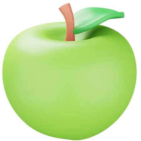 Apple Green  3D Icon